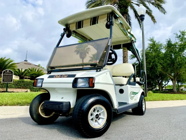 2010 Club Car DS 48V Electric 4 Passenger Golf Cart (White) at Oxford Golf Cars