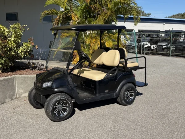 2020 Club Car Tempo Lithium 4 Passenger Golf Cart (Black) at Oxford Golf Cars