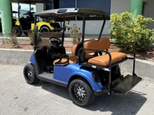 2020 E Z GO RXV Elite Lithium Golf Cart for Sale (Coastal Blue) (2)