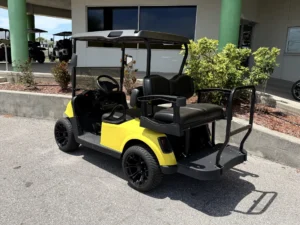 2020 E Z GO RXV Elite Lithium Golf Cart for Sale Yellow (2)