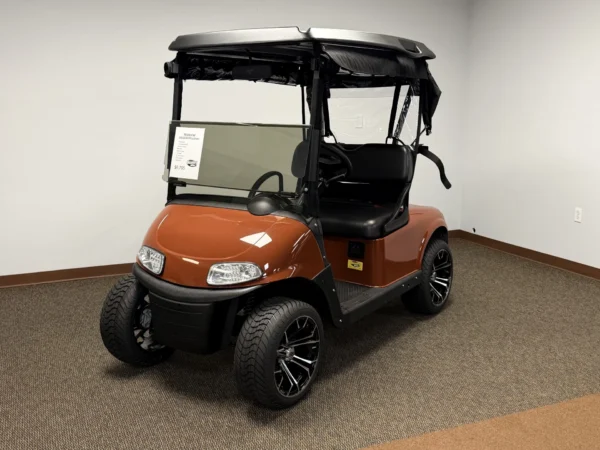 2020 E-Z-GO Freedom RXV Elite Lithium 2 Seater Golf Cart (Rust) at Oxford Golf Cars
