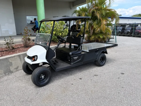 2026 Cushman Hauler XL Elite Lithium 2-Seat Utility Golf Cart (White) at Oxford Golf Cars