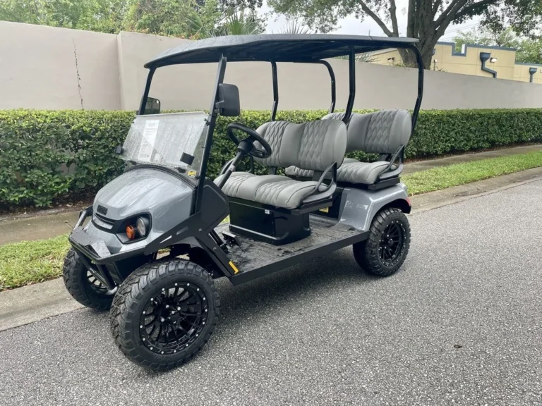 2026 E-Z-GO Liberty ELiTE Lithium 4 Passenger Forward-Facing Golf Cart (Slate Gray) at Oxford Golf Cars
