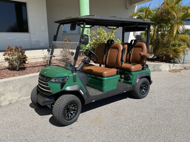 2026 PDG Greyson Lithium 4 Passenger Golf Cart (Sage Green) at Oxford Golf Cars