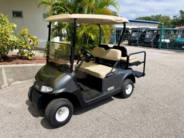 2018 E-Z-GO RXV Elite Lithium 4 Passenger Golf Cart (Charcoal Gray) at Oxford Golf Cars