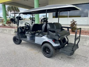 2026 E Z GO Express 6 ELiTE Lithium Lifted Slate Golf Cart for Sale369 (2)