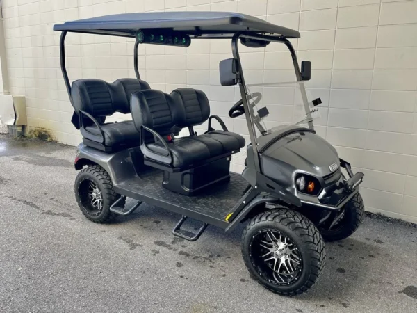 2026 E-Z-GO Liberty ELiTE Lithium 4 Passenger Golf Cart (Metallic Charcoal) at Oxford Golf Cars